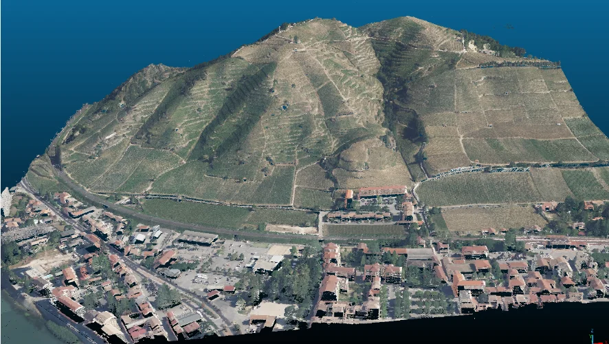 Capture d’écran illustrant l’analyse et la cartographie de données viticoles.